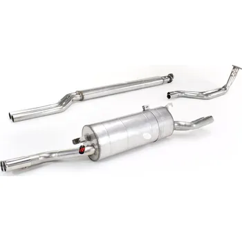 Přední díl výfuku BMW 635CSi 633CSi 630CS E24 (1976-1979) Nerezový výfuk pro vozy s pravostranným řízením QUICKSILVER BM059