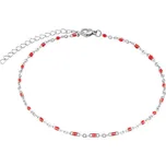 Silvego Jemný ocelový řetízek na nohu KMM1749 + 2 měsíce na vrácení zboží