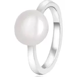 Beneto Elegantní stříbrný prsten s pravou perlou AGG29 56 mm + 2 měsíce na vrácení zboží