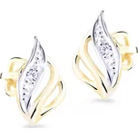 Cutie Diamonds Luxusní bicolor náušnice ze zlata s brilianty DZ8024-R-30-00-X-R1 + 2 měsíce na vrácení zboží