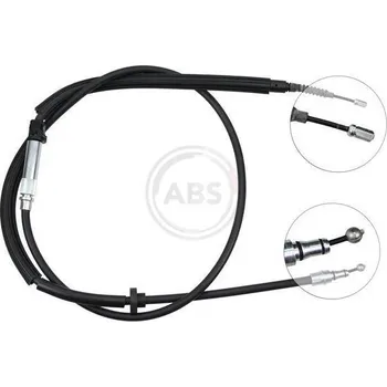 Lanko parkovací brzdy Tažné lanko, parkovací brzda A.B.S. K11736