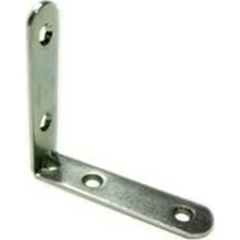 Tesařské kování Úhelník nábytkový ÚP2 60x60x15x2,0 Zn