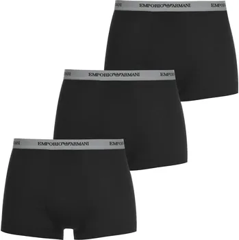 Pánské spodní prádlo Boxerky EMPORIO ARMANI Black 00120 1072490 Small