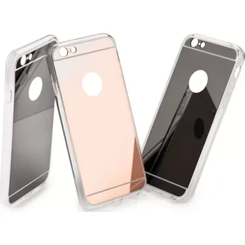 Pouzdro na mobilní telefon BACK CASE "MIRROR" Samsung Galaxy A3 2017 A320 Šedé