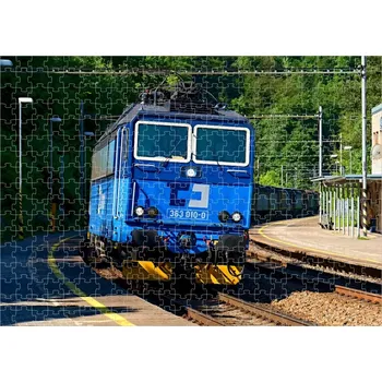 Puzzle Puzzle s lokomotivou 363 010-0 (foto puzzle vlak lokomotiva )