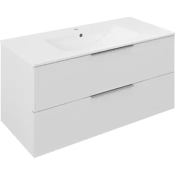 Koupelnový nábytek Cirasa umyvadlová skříňka 99,8x52x46cm, bílá lesk CR100-3030