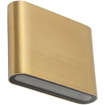 Nástěnné svítidlo Nowodvorski Lighting Semi nástěnné svítidlo 2x3 W mosaz 11365