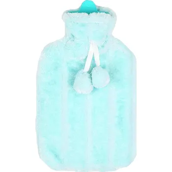 Termofor Termofor z umělé kožešiny 2 l zelená