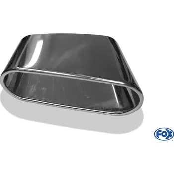 Výfuková trubka výfuková trubka pro svařování typ 49 220x85 mm / délka: 210 mm - f FOX 49-22085210L