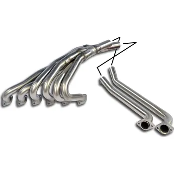 Přední díl výfuku Výfukové svody 100% nerezová ocel (pro vozy s levostranným řízením) Supersprint 781901