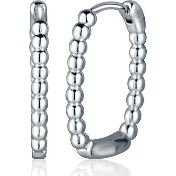 Oblečení a móda JVD Stříbrné oválné náušnice SVLE2422XJ40000 + 2 měsíce na vrácení zboží