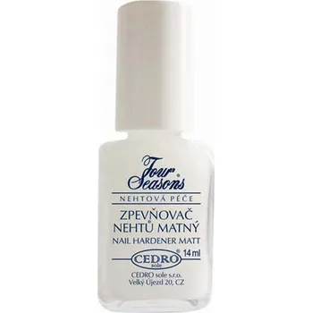 Přípravek na nehty Four Seasons FS Lak zpevňovač nehtů matný 14ml