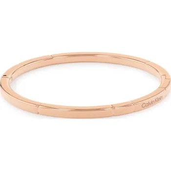 Šperk Calvin Klein Pevný bronzový náramek Soft Squares 35000456 + 2 měsíce na vrácení zboží