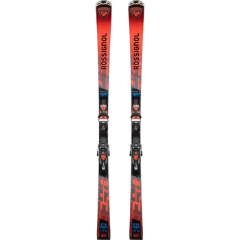 Lyžování Rossignol Sjezdové lyže s vázáním HERO ELITE LT TI KONECT + SPX 14 K GW B80 BLK HOT RED / RANPL01+FCLCS02 2025/2026 Černá 182 Unisex, Pánské