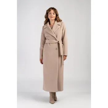 Dámský kabát Kabát VERONA světle béžová alpaka 40