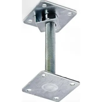 Tesařské kování PATKA PILÍŘE 200 M30 (140x140x6 s pojistkou)