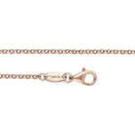 Engelsrufer Růžově zlacený stříbrný řetízek Rolo ERN-R 45 cm + 2 měsíce na vrácení zboží