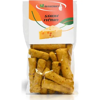 Selllot, s.r.o., K Hájům 34, 155 00 Praha 5 - Vyrobeno v ČR Sýrové tyčinky NÁVYKOVKY 100 g