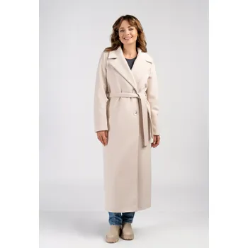 Dámský kabát Kabát VERONA ecru alpaka 40