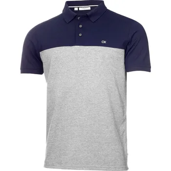 Pánské oblečení Tričko Calvin Klein Golf Nvy-Silm 1072068 Medium
