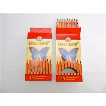 Kresba Pastelky Jumbo natur - 18 barev