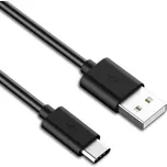 PremiumCord Kabel USB 3.1 C/M - USB 2.0 A/M, rychlé nabíjení proudem 3A, 3m, černá