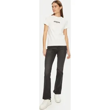 Guess Jeans T-Shirt W5RI54 J1314 Bílá Regular Fit XS