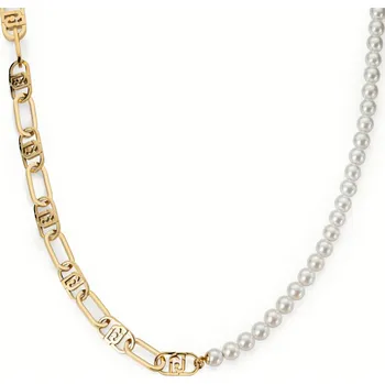 Náhrdelník Liu Jo Moderní náhrdelník se syntetickými perlami Fashion LJ2233 + 2 měsíce na vrácení zboží