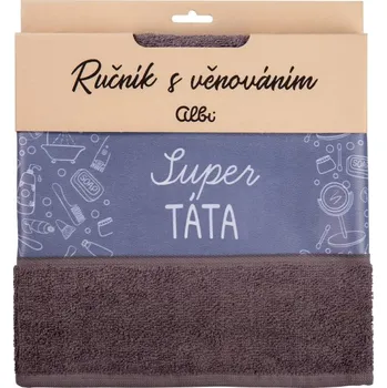 Desková hra Albi Ručník 50x90cm - Super táta