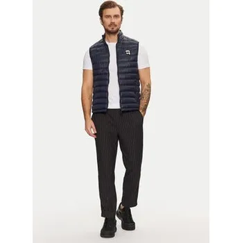 Dámská vesta KARL LAGERFELD Vesta 505711 Tmavomodrá Regular Fit 50