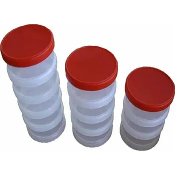 Úložný box Úložný box 4 dílný (plastový, šroubovací)