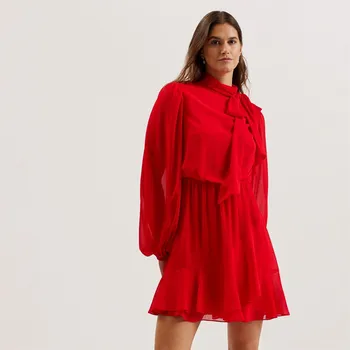 Dámská móda Šaty Ted Baker Red 1057634 8 (XS)