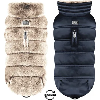 Obleček pro psa MILK&PEPPER Oboustranný kabát pro psy Vadim Velikost: 26