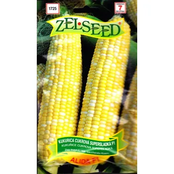 Semeno Kukuřice cukrová Alida F1 (supersladká, velmi raná, dvoubarevná)
