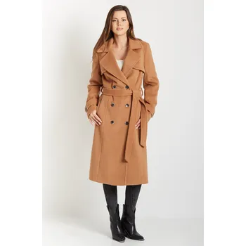 Dámský kabát Kabát PAMELA velbloudí alpaka 38