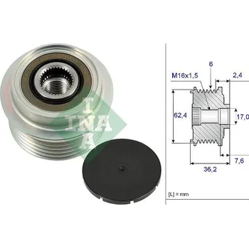 Předstihová spojka Schaeffler INA 535 0238 10