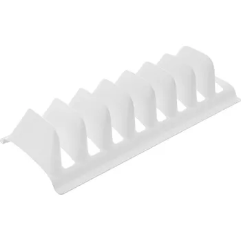 Odkapávač na nádobí Plastový odkapávač 29,5 x 13,5 x 6 cm bílý