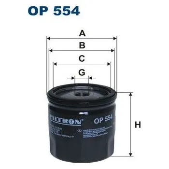 Olejový filtr Olejový filtr FILTRON OP 554