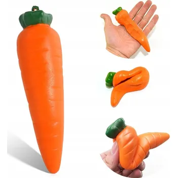 Hračka pro nejmenší CARROT MAČKACÍ HRAČKA MRKEV