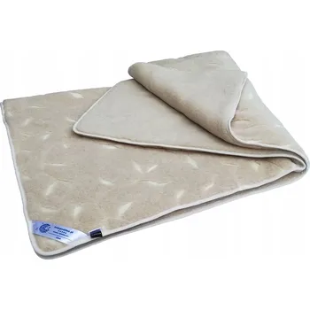 přikrývka VLNĚNÁ PŘIKRÝVKA 200x200 CAMEL JASNY BENJAMIN CC2