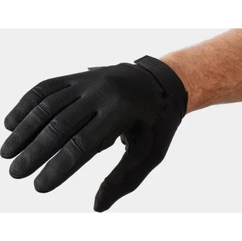 Cyklistické rukavice Trek Circuit Twin Gel Full Finger Glove černá XXS