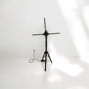 Projektor Holografický 3D projektor 52 cm – WiFi, LED displej, černý