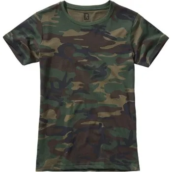 Pánské tričko Dámské tričko s krátkým rukávem, Brandit, Woodland, XL