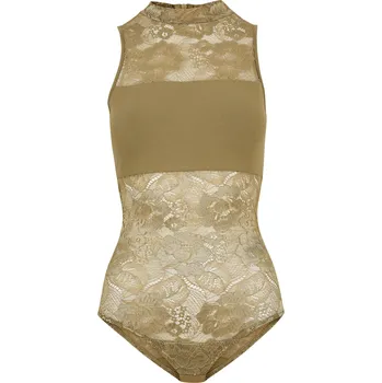 Dámské tričko Dámské body URBAN CLASSICS TB2591 KHAKI 4XL