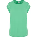 Dámské triko URBAN CLASSICS TB771 GHOST GREEN 4XL