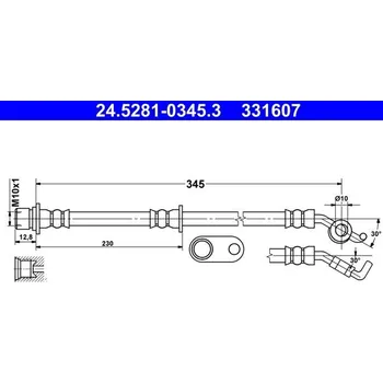 Brzdová hadice Brzdová hadice ATE 24.5281-0345.3