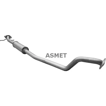 Tlumič výfuku Střední tlumič výfuku ASMET 25.014