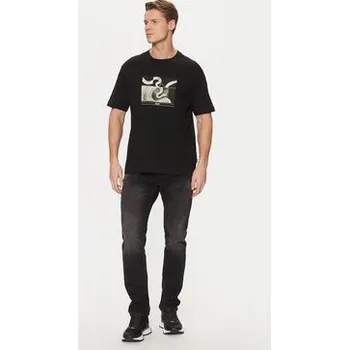 Pánské tričko BOSS T-Shirt 50534919 Černá Regular Fit M