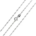 Soliter Elegantní řetízek z bílého zlata Lambáda 45 cm 271 115 00181 07 + 2 měsíce na vrácení zboží