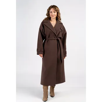 Dámský kabát Kabát SALMA čokoláda 36